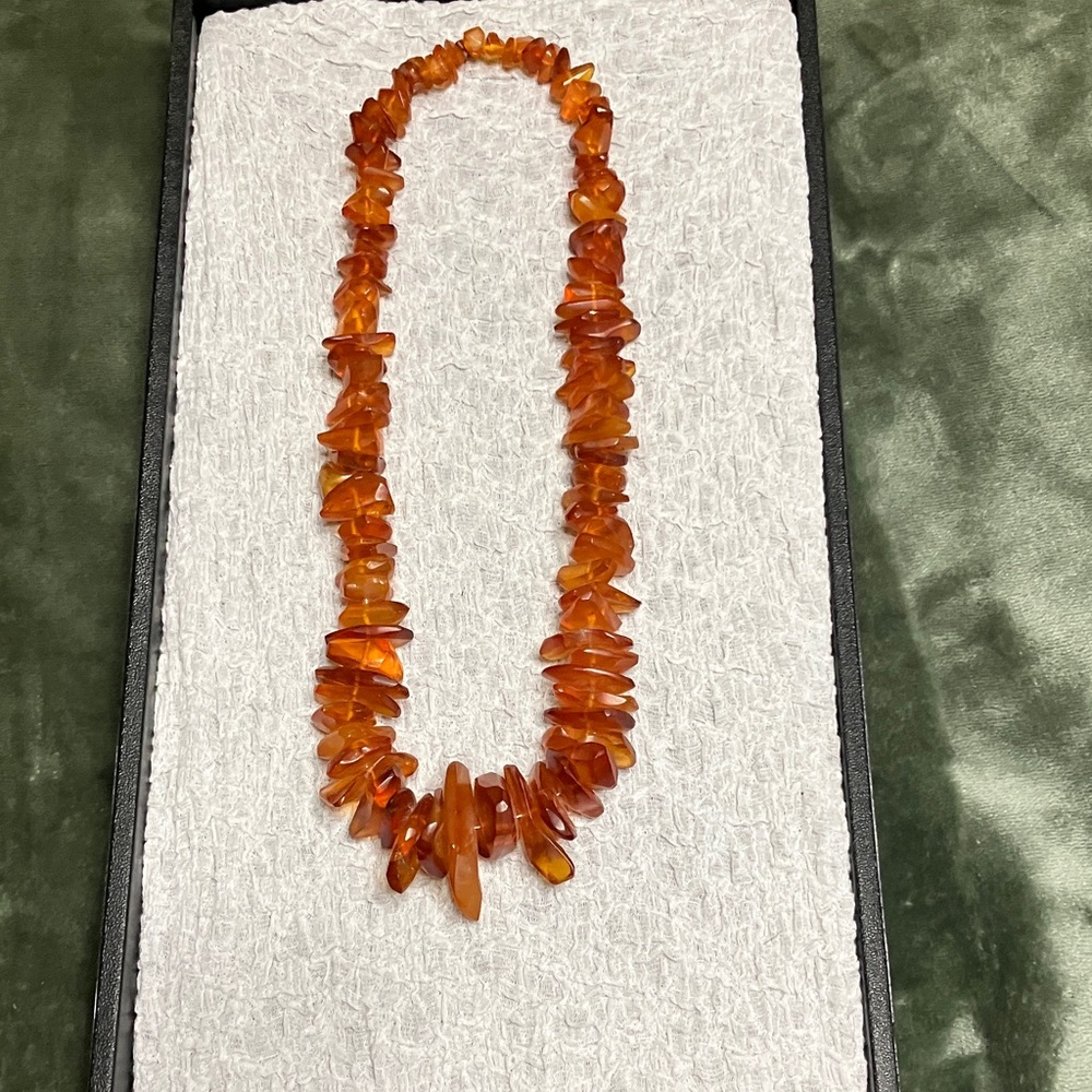 Vintage authentic Baltic Amber necklace